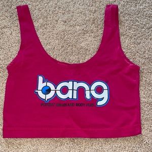 Bang crop top